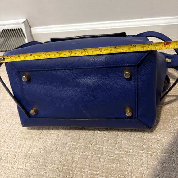 Celine Mini Belt Bag Navy Blue Calfskin - Picture 14 of 15